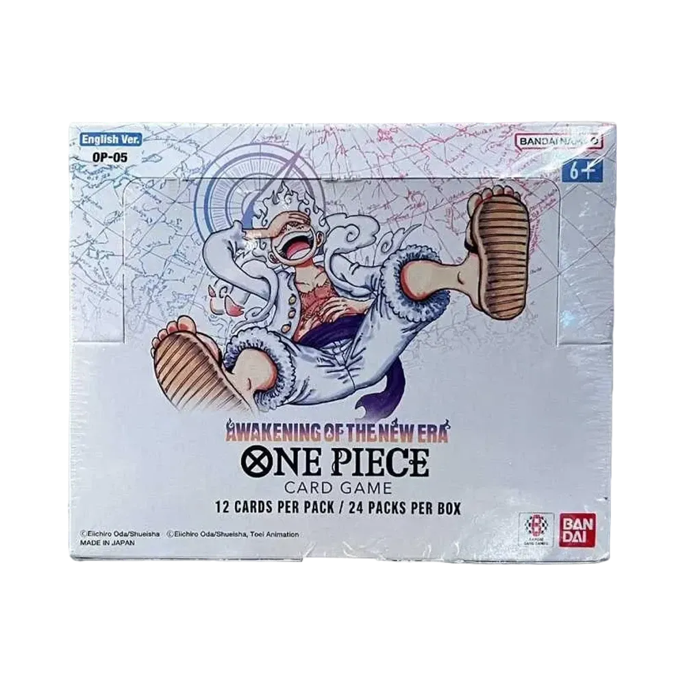 【For pricing, please contact us via Instagram DM】 OP-05 ONE PIECE Card Game Booster Pack Awakening of the New Era English Version Box