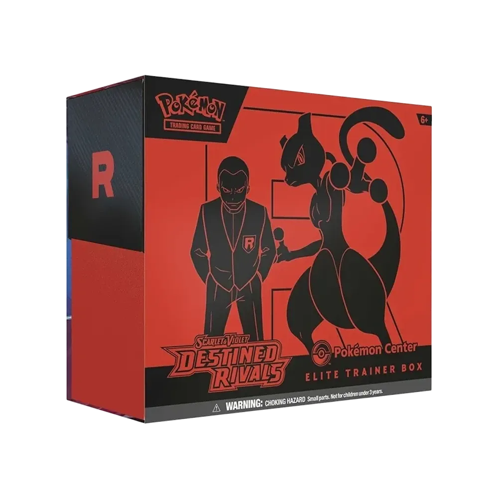 【For pricing, please contact us via Instagram DM】 DSR Pokémon TCG (English Version)Scarlet & Violet Destined Rivals Pokémon Center Elite Trainer Box