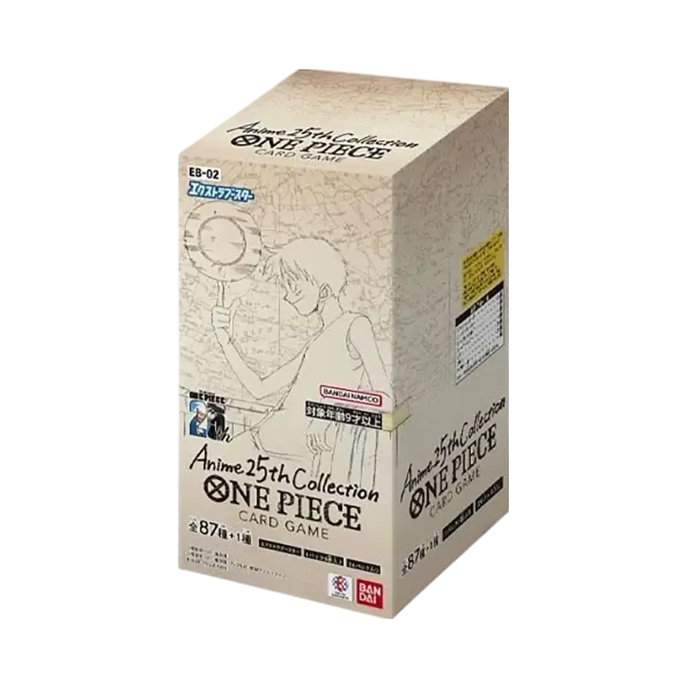 【For pricing, please contact us via Instagram DM】 EB-02 ONE PIECE Card Game Extra Booster"Anime 25th Collection"Box
