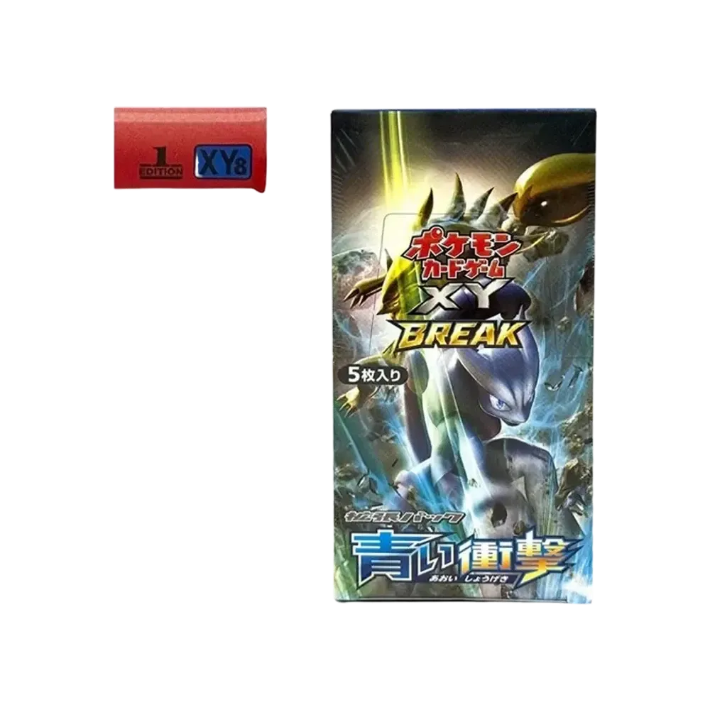 【XY80B】 Pokémon TCG: XY Erweiterungspaket Blue Impact 1. Auflage Box