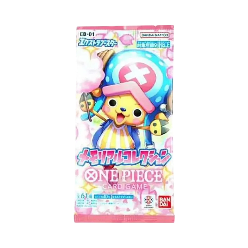 ONE PIECE Card Game Extra Booster Memorial Collection Pack