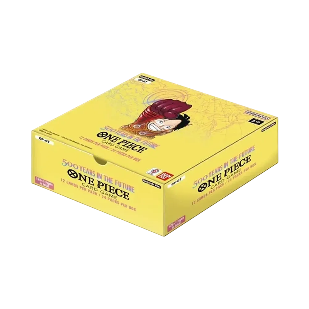 【For pricing, please contact us via Instagram DM】 OP-07 ONE PIECE Card Game Booster Pack"500 Years in the Future"English Version Box