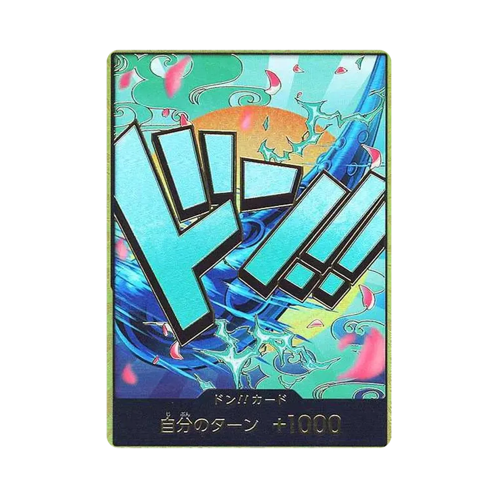 【Raw】 DON!! Card : Yamato Super Parallel (Premium Booster"ONE PIECE CARD THE BEST