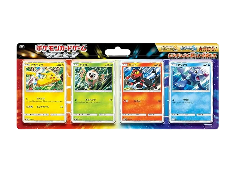 Pokemon Card Game Sun & Moon Pikachu and New Friends