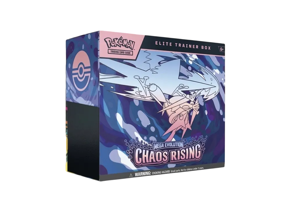 Pokemon Card Game MEGA English Version Mega Evolution "Chaos Rising Elite Trainer Box" en-CRI-DPB