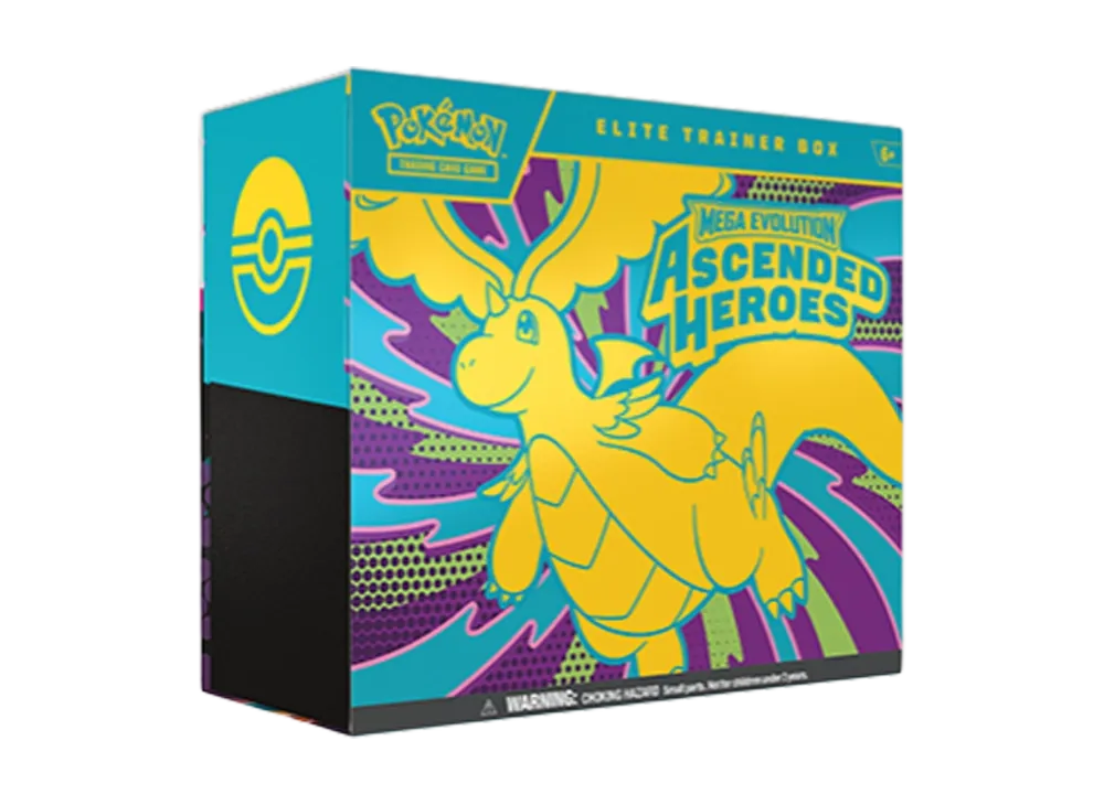 Pokemon Card Game English Version Mega Evolution "Ascended Heroes Elite Trainer Box" en-ASC