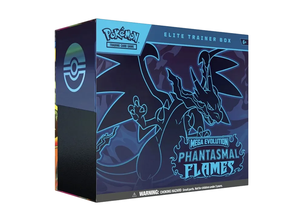 Pokemon Card Game English Version Mega Evolution "Phantasmal Flames Elite Trainer Box" en-ETB-PFL