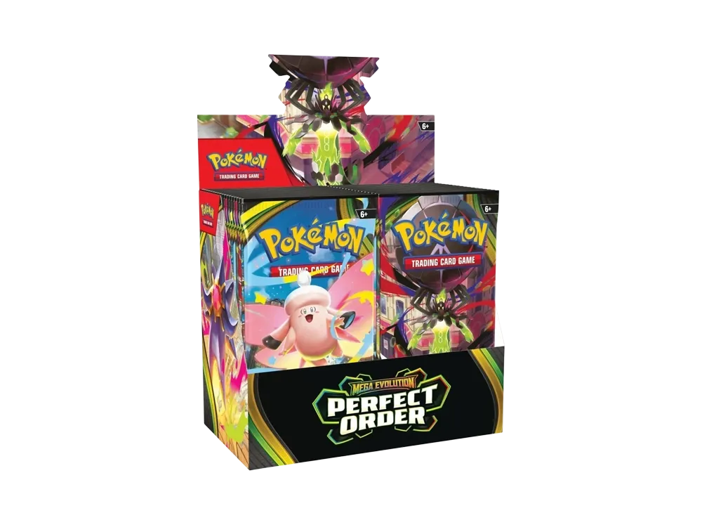 Pokemon Card Game MEGA English Version Mega Evolution "Perfect Order Display Box "Box en-POR-DPB