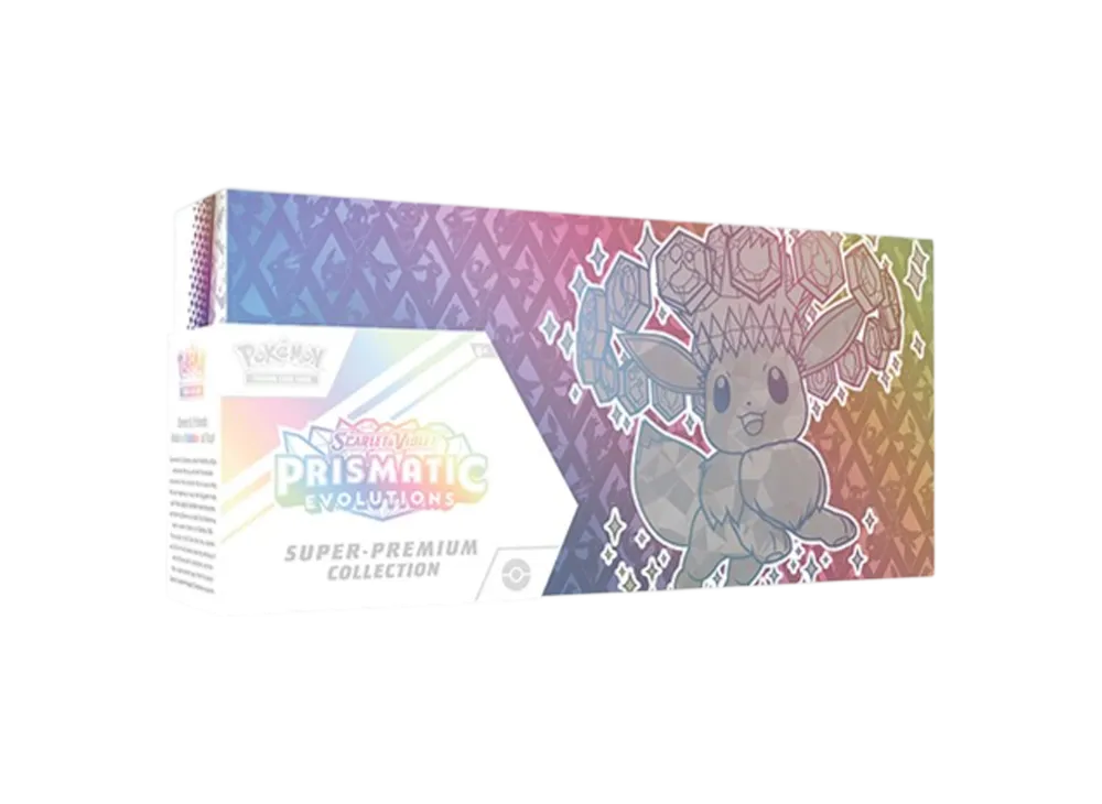 【For pricing, please contact us via Instagram DM】 SVP Pokémon TCG (English Version)Scarlet & Violet"Prismatic Evolutions Super-Premium Collection"Box