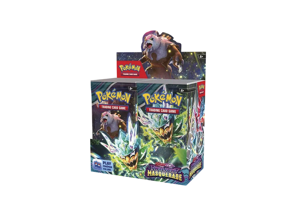 Pokemon Card Game English Version Scarlet & Violet Twilight Masquerade Booster Display Box en-TWM EN-DB