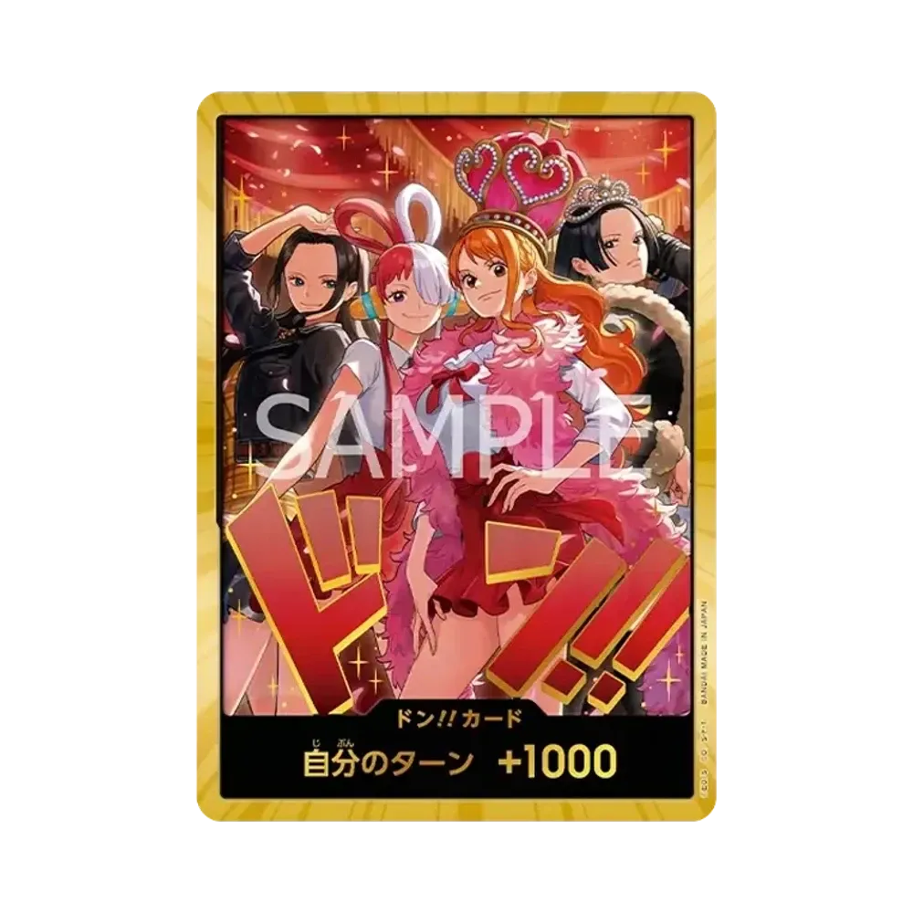 【PSA10】 DON!! Card : Robin&Uta&Nami&Hancock Super Parallel [Aperta](Extra Booster"ONE PIECE HEROINES EDITION Set Speciale