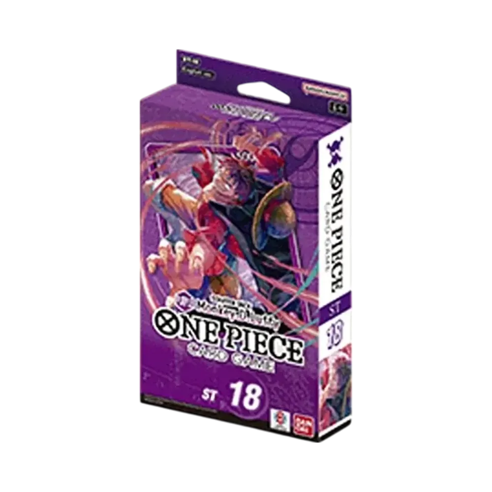 【For pricing, please contact us via Instagram DM】 ST-18 ONE PIECE Card Game Starter Deck"Purple Monkey D. Luffy"English Version