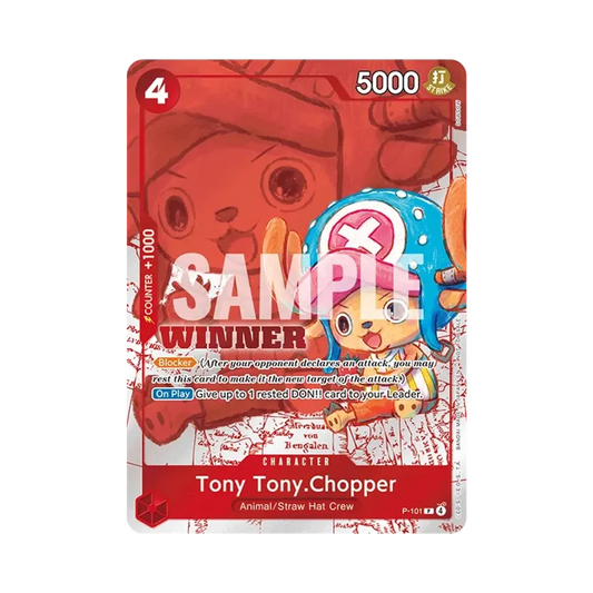 【Raw】 Tony Tony.Chopper P [P-101][Versione inglese](Carta promozionale "Winner Pack 2026 Vol.2