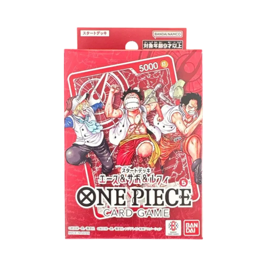 ONE PIECE Card Game Starterdeck Weekly Shonen Jump 2026 Kombi-Ausgabe 405 All0Applicant Offer Ace & Sabo & Luffy