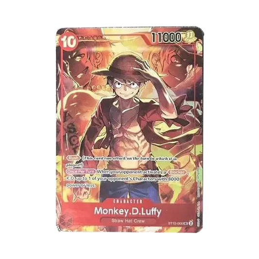 【Raw】 Monkey.D.Luffy SR [ST10-006] Versione inglese (Booster Pack "Treasure Booster Set)
