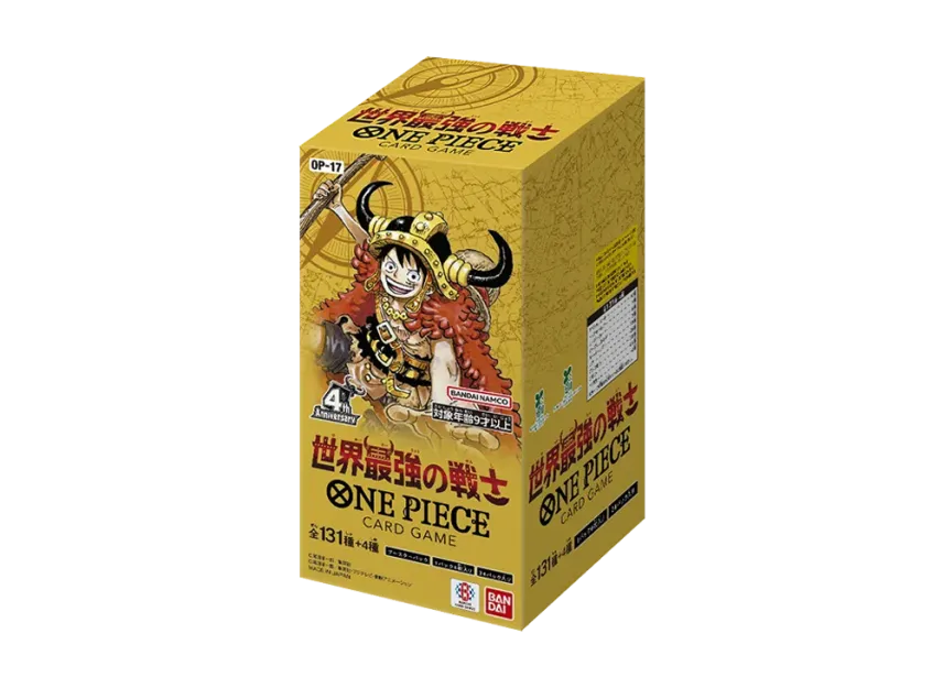 One Piece Card Game Booster Pack "World's Strongest Warrior" Box OP-17