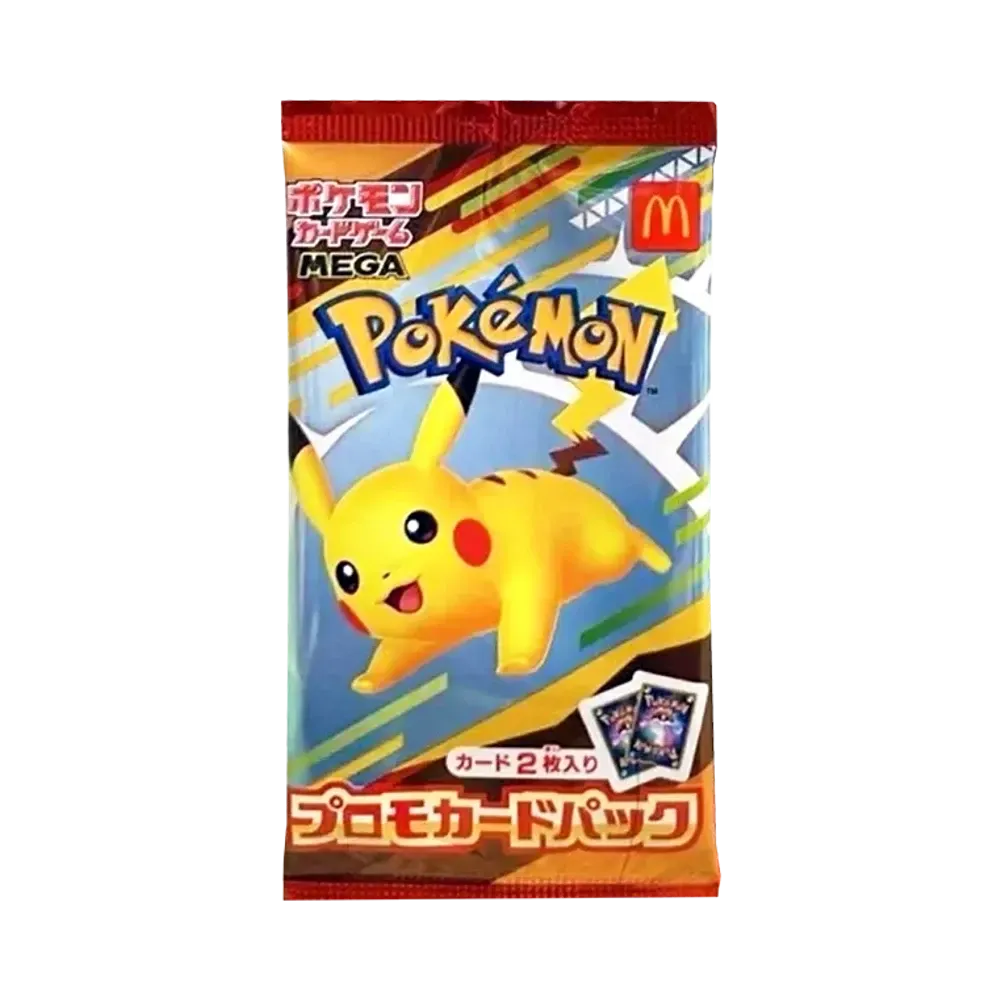 Pokémon TCG: Mega Evolution McDonald's Happy Meal2025 Promo Card Pack