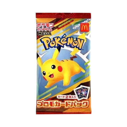 Pokémon TCG: Mega Evolution McDonald's Happy Meal2025 Promo Card Pack
