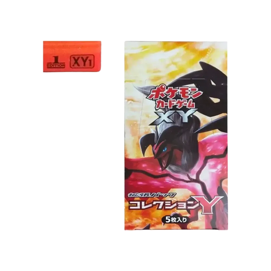【XY10Y】 Pokémon TCG: XY Erweiterungspaket-Kollektion Y 1. Auflage Box