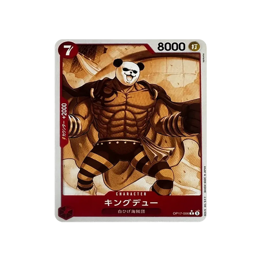 【Raw】 KingdewC0P [OP17-006](Booster Pack OP017 "THE WORLD'S STRONGEST WARRIORS