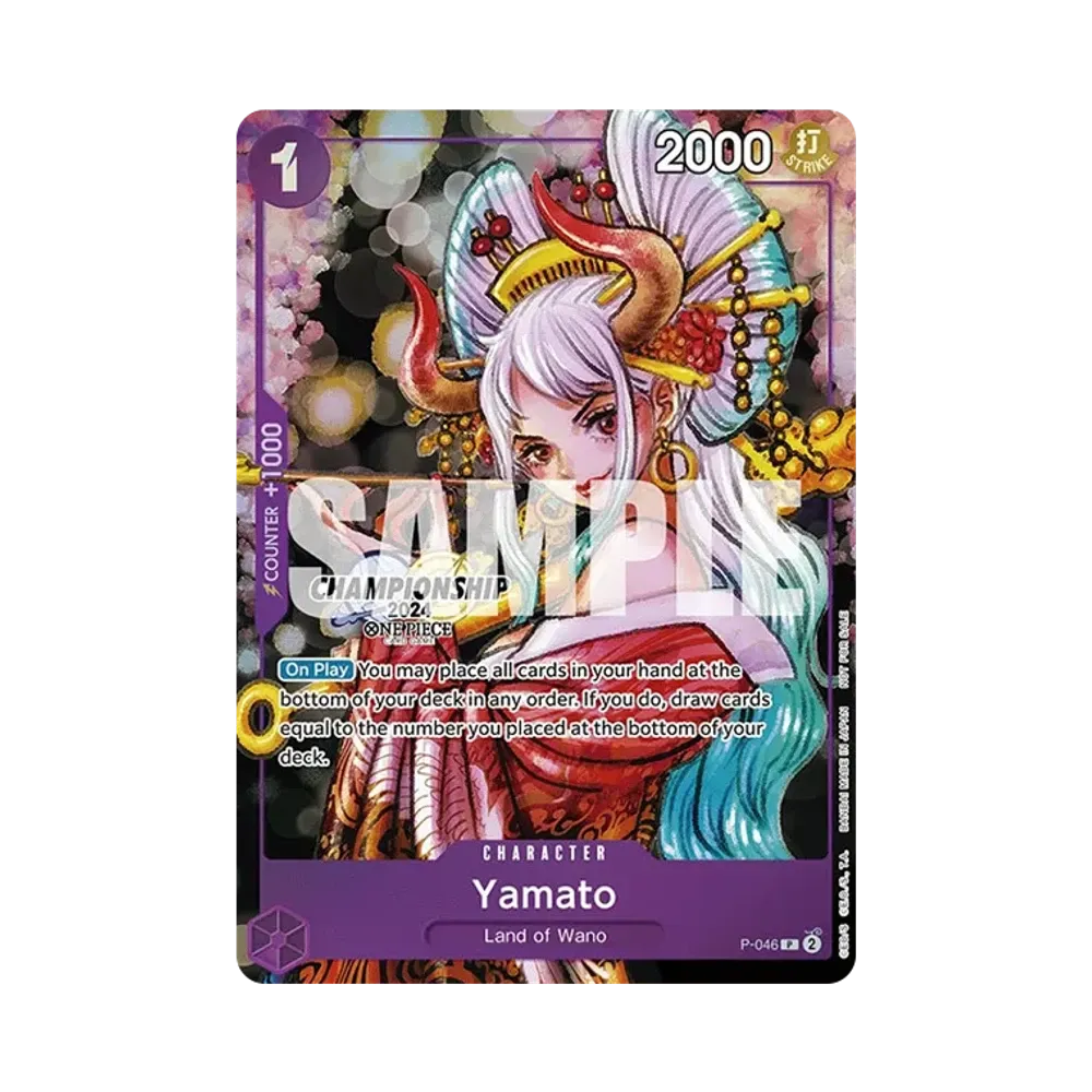 【PSA10】 Yamato P [P-046] Englische Version (Promokarte „Championship 2024 Event Pack Finalist Ver.“