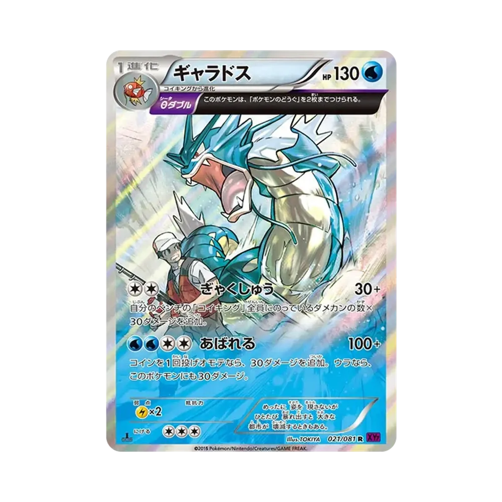 【PSA10】 Gyarados R :1ED [XY7 021/081](Espansione "Bandit Ring")