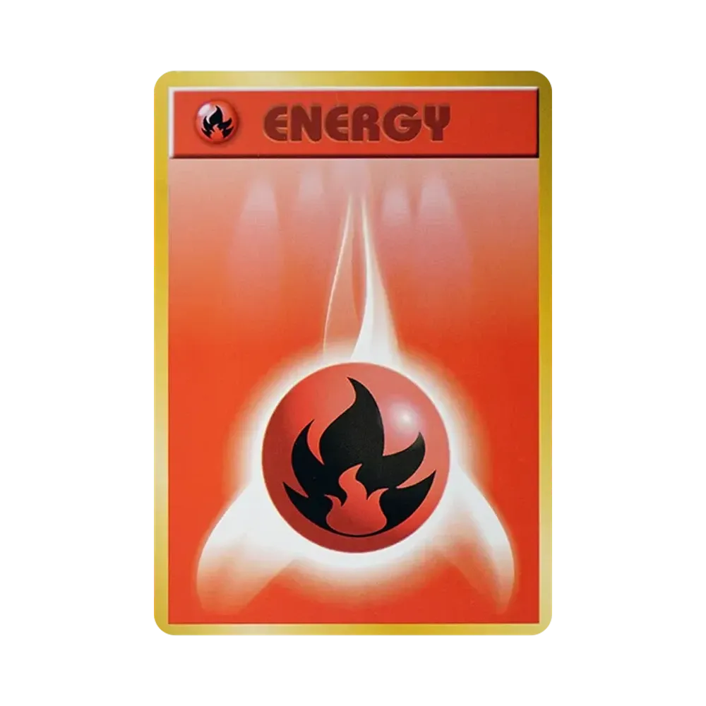【PSA10】 Feuer-Energie : Alte Rückseite [PMCG1-ST](StarterPack"Pokémon-Sammelkartenspiel")