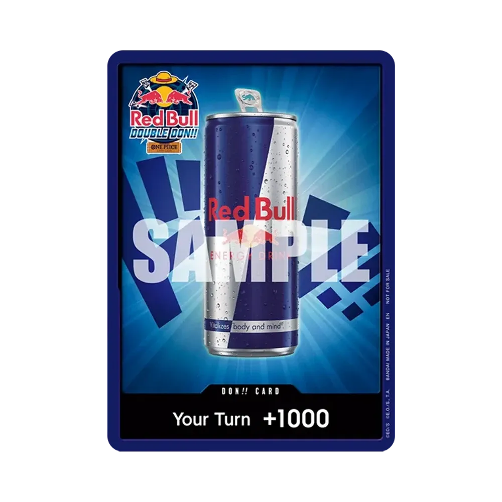 【PSA10】 Carta DON!! : Red Bull[Versione inglese](Carta promozionale"Red Bull Double DON!!!! Yosen