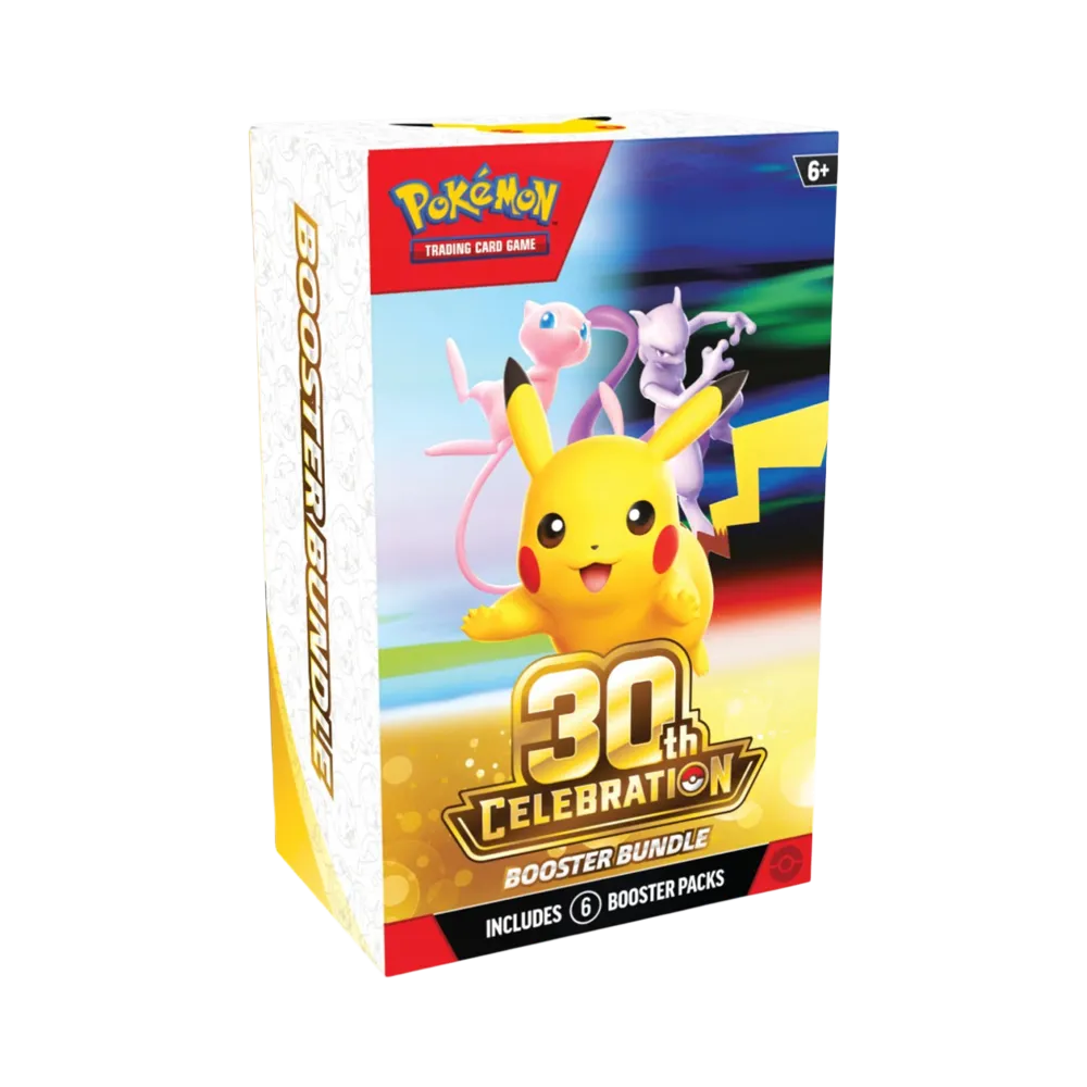 【For pricing, please contact us via Instagram DM】 30C Pokémon TCG: Mega Evolution (English Version) Booster Bundle"30th CELEBRATION "Box