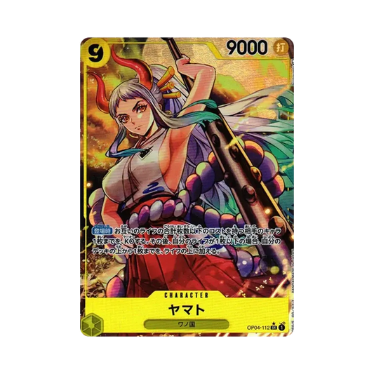 【Raw】 Yamato SR0P [OP04-112] (Booster Pack OP004 "KINGDOMS OF INTRIGUE