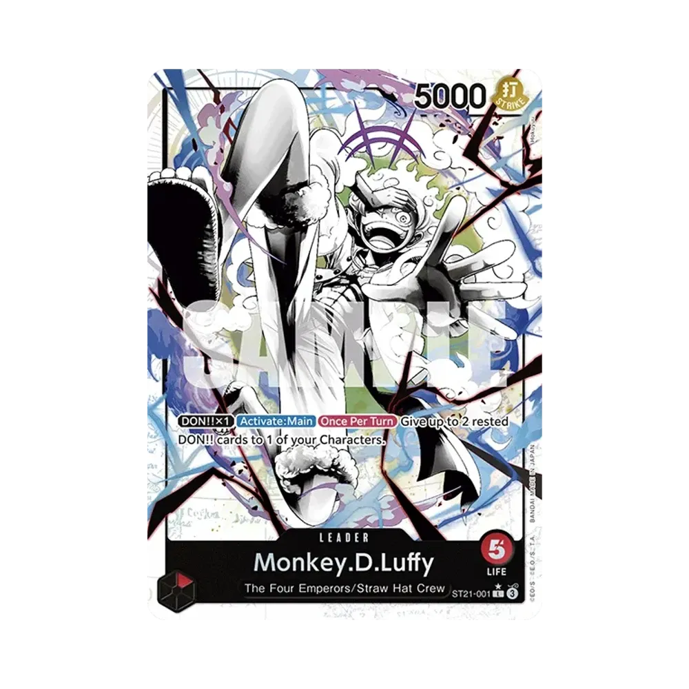 【PSA10】 Monkey.D.Luffy L0P [ST21-001][English Version](Starter Deck EX"Gear5
