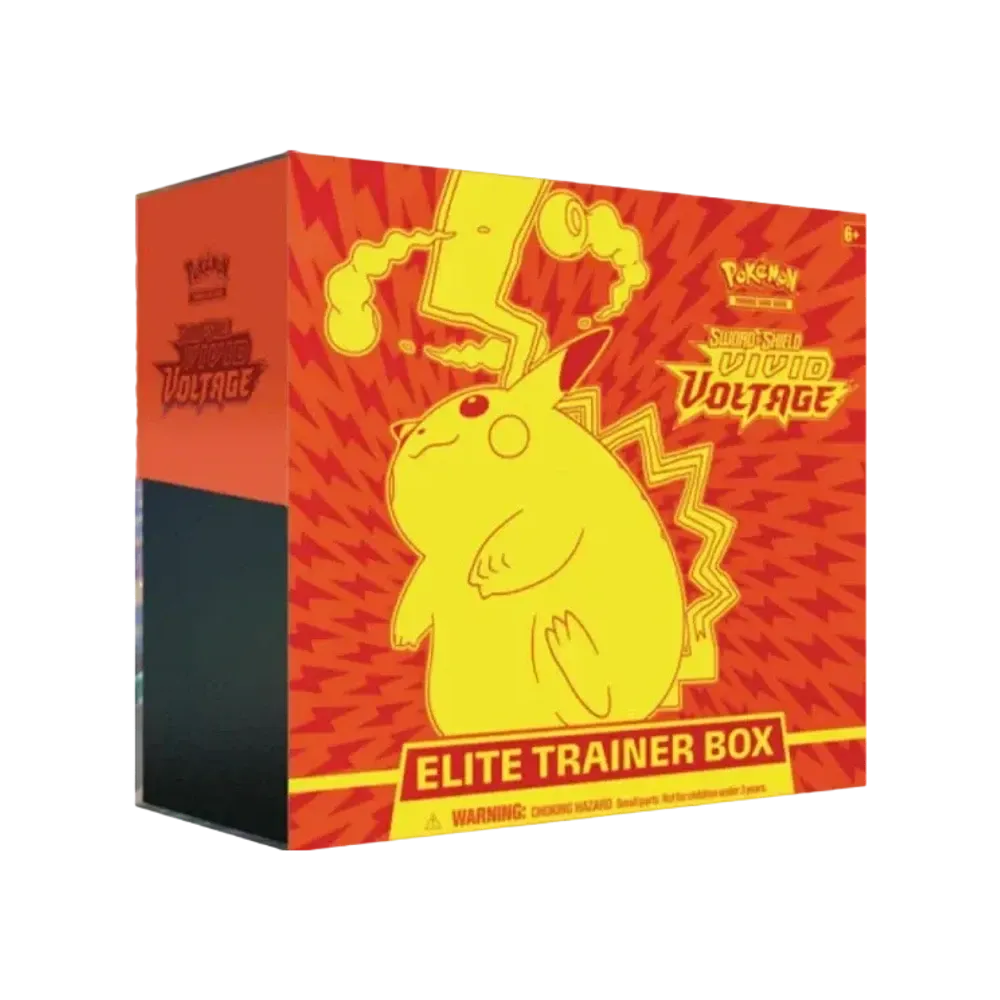【For pricing, please contact us via Instagram DM】 VIV Pokémon TCG (English Version) Sword & Shield Vivid Voltage Elite Trainer Box