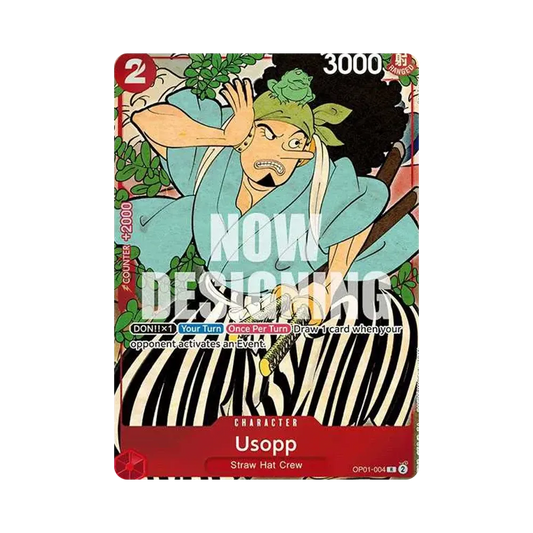 【Roh】 Usopp R [OP01-004][Englische Version](1st Anniversary Set)