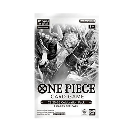 ONE PIECE Card Game Championship 25026 Celebration Pack Versione Inglese
