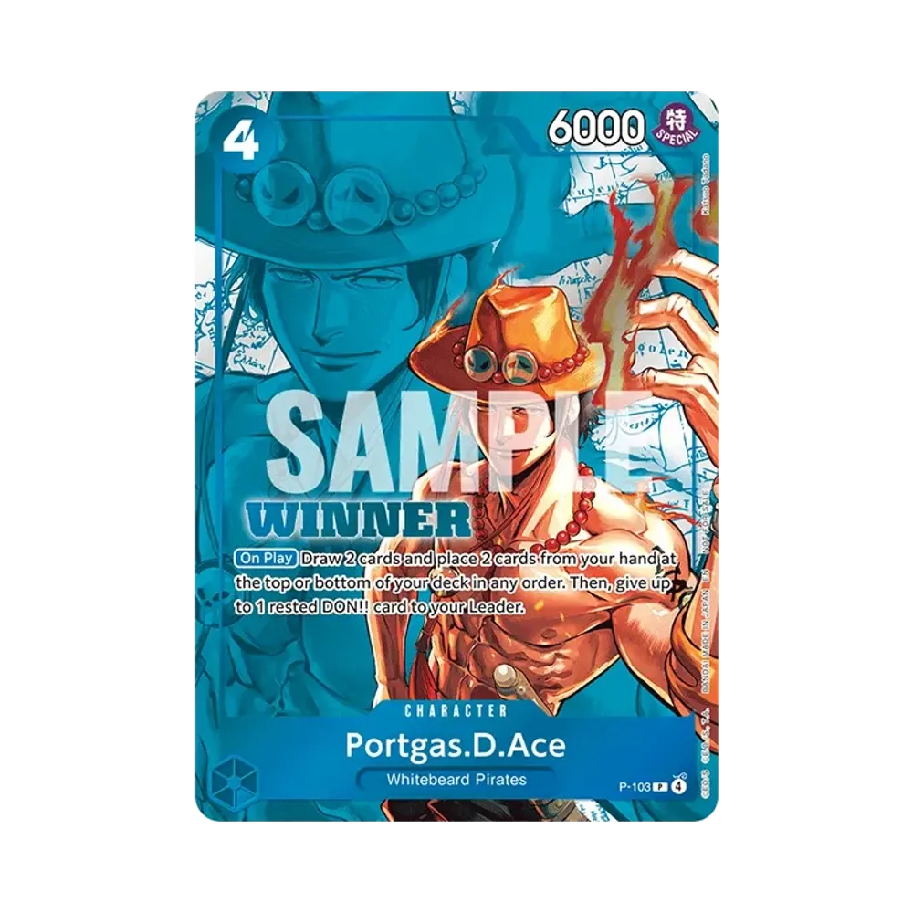 【PSA10】 Portgas.D.Ace P [P-103][Englische Version](Promokarte "Winner Pack 2026 Vol.2