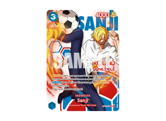 【Raw】 Sanji R [OP15-047][English Version](Promotion CardROUND1 Promotion Pack)
