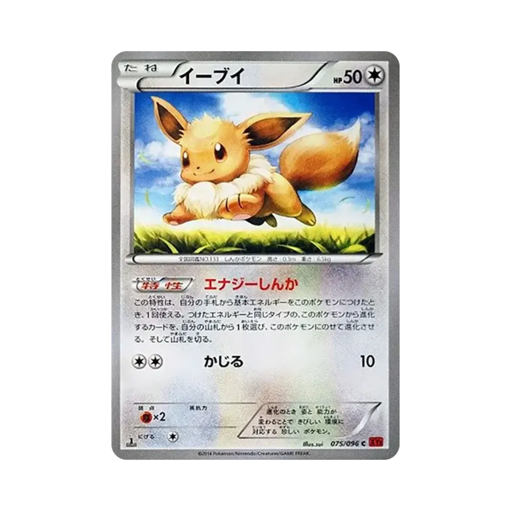 【PSA10】 Eevee C :1ED [XY3 075/096](Espansione "Rising Fist")