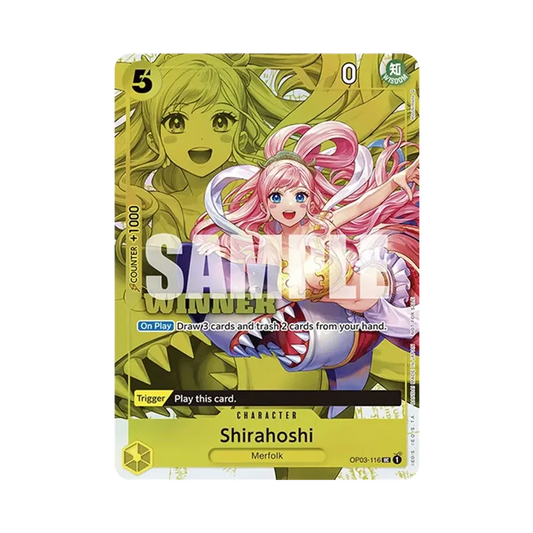 【PSA10】 Shirahoshi UC [OP03-116][English Version](Promo Card"Tournament Pack Vol.6 Winner