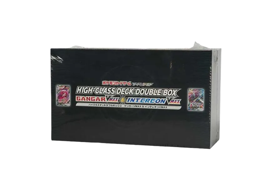 Pokémon Trading Card Game Sword & Shield High0Class Deck Double Box: Gengar VMAX & Inteleon VMAX pkmn013