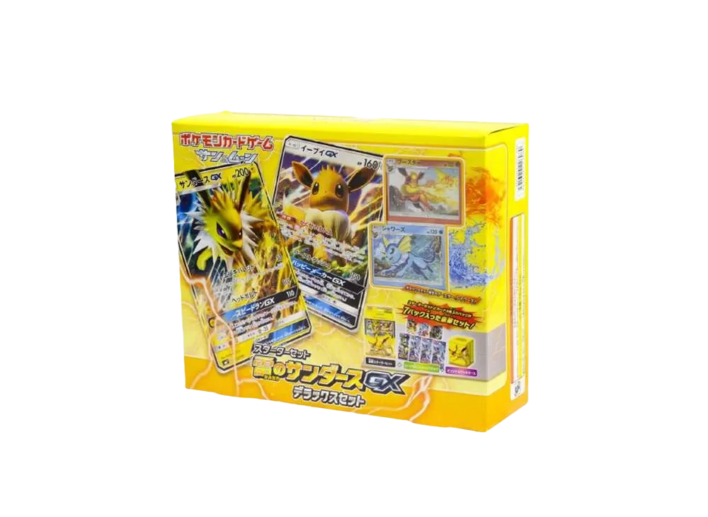 Pokemon Card Game Sun & Moon Starter Set Lightning Jolteon GX Deluxe Set