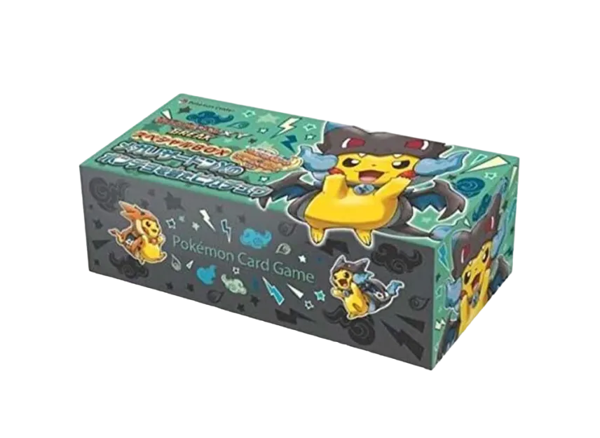 Pokémon Trading Card Game XY BREAK Special Box: Pikachu wearing a Mega Charizard X poncho (Mega Charizard Pikachu) pkmn0283