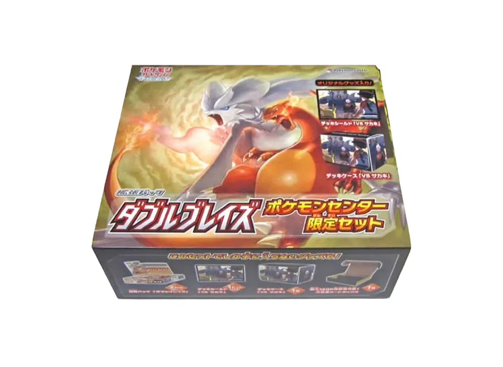 Pokemon Card Game Sun & Moon Expansion Pack Double Blaze Pokemon Center Limited Set