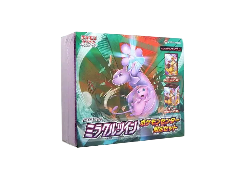 Pokemon Card Game Sun & Moon Expansion Pack Miracle Twin Pokemon Center Limited Set