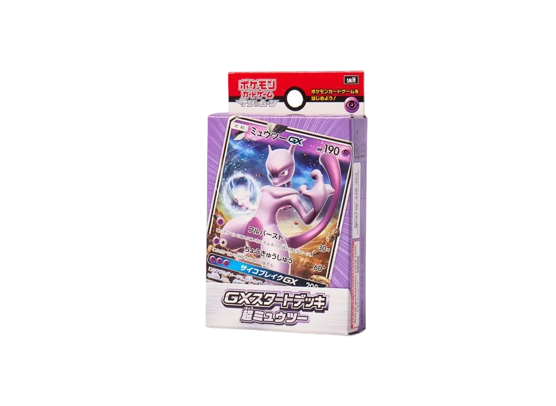 Pokemon Card Game Sun & Moon GX Start Deck Psychic Mewtwo