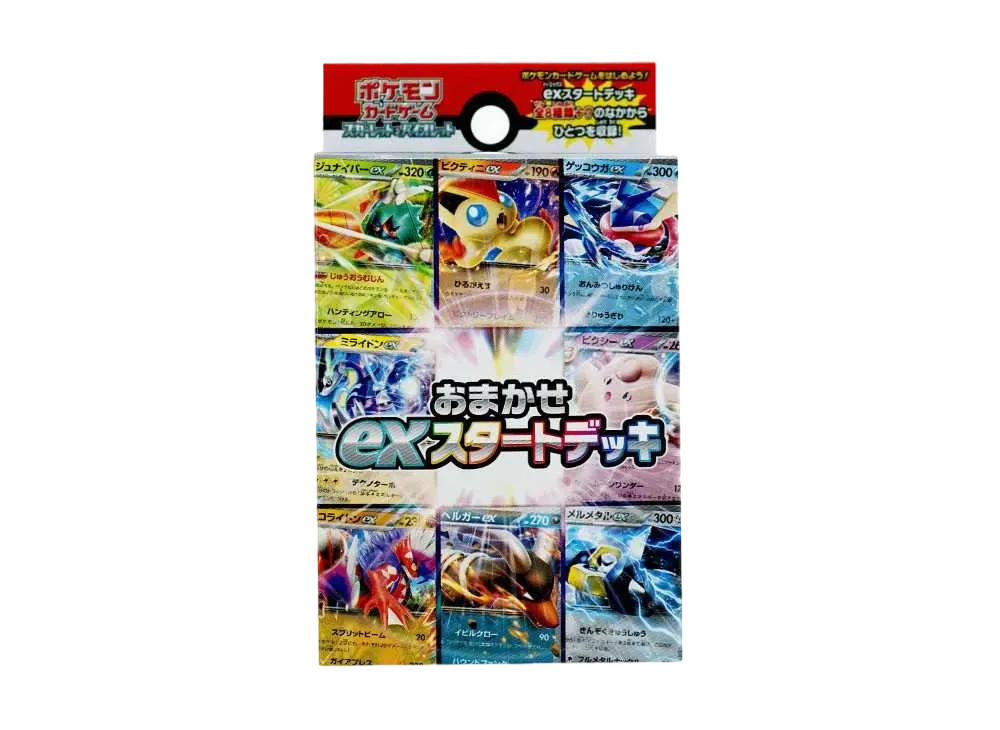 Pokemon Card Game Scarlet & Violet Random ex Start Deck SVD-R