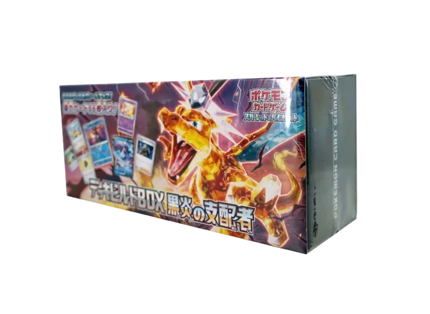 Pokémon Trading Card Game Scarlet & Violet Deck Build Box: Black Flame Ruler SV301