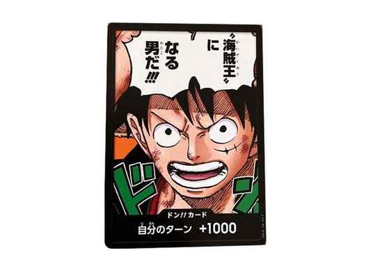 【Raw】 DON!! Card : Garp&SmallYearLuffy (Promotion Card "Saikyo Jump2024Year 4Issue)