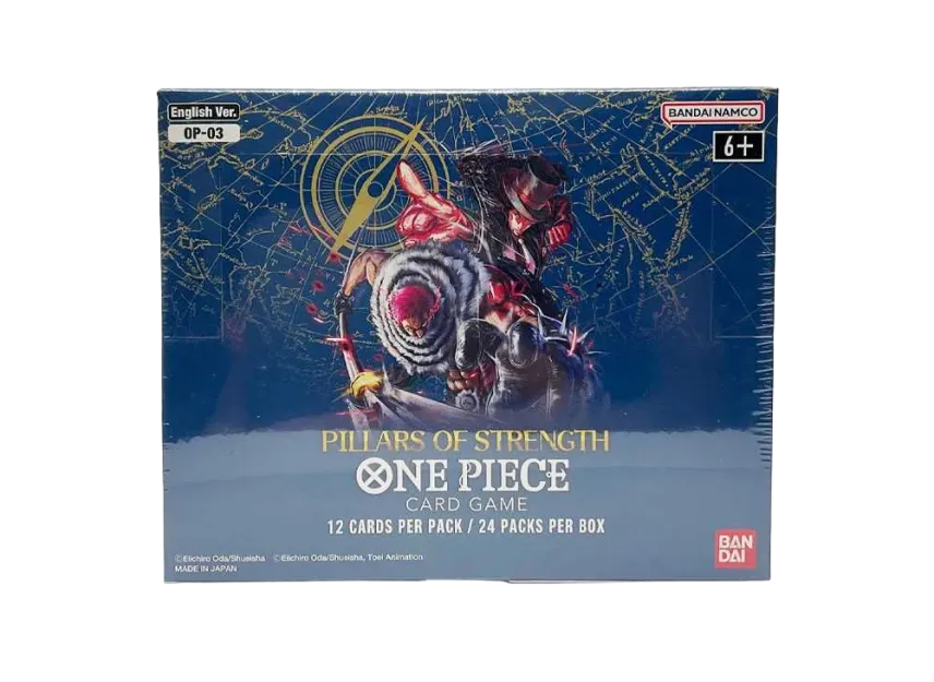 One Piece Card Game Booster Pack: Powerful Enemy (English Version) Box OPC0EN0TCG0OP003 EN