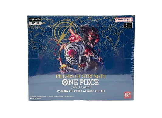 One Piece Card Game Booster Pack: Powerful Enemy (English Version) Box OPC0EN0TCG0OP003 EN