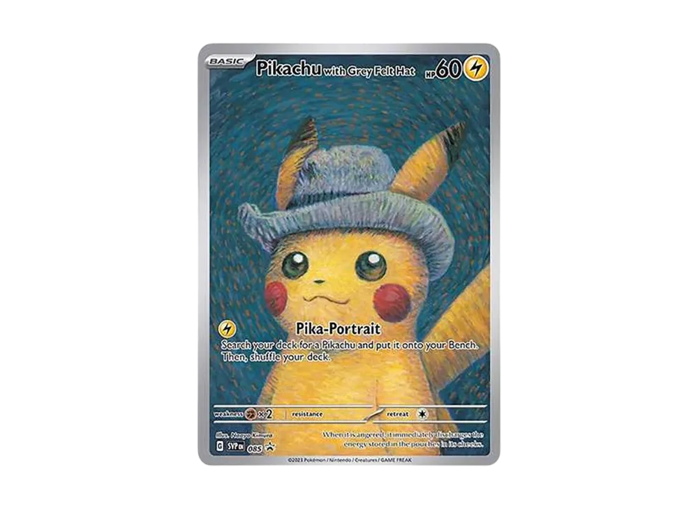 【PSA10】Pikachu : Promo [SVP EN 085]\(「Van Gogh Exhibition」 Promo Card「SVP EN」) [English Version]